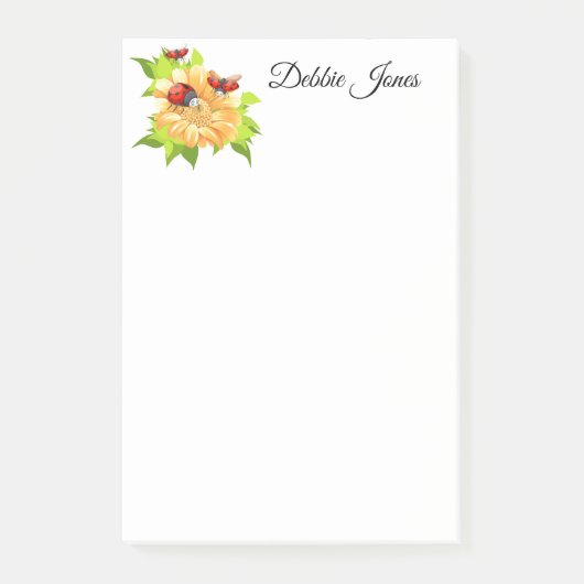 Post-it-Notes-Ladybugs Post-it Klebezettel (Vorderseite)