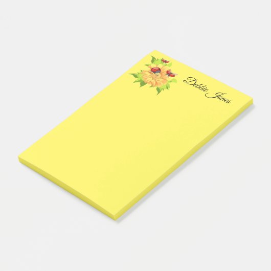 Post-it-Notes-Ladybugs Post-it Klebezettel (angewinkelt)