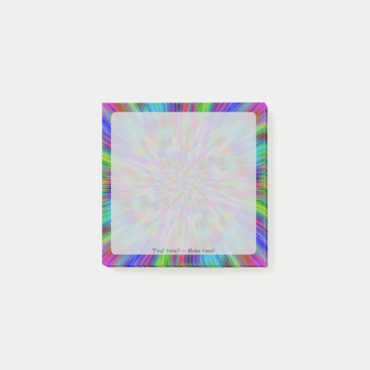 Post-it Notes — Make time Klebezettel (Vorderseite)
