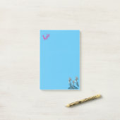 Post-it Notes Meerjungfrauen Klebezettel (Auf Schreibtisch)