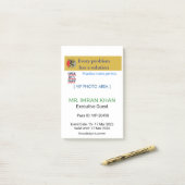 Post-it Notes | Minimalist | Custom | Elegant Klebezettel (Auf Schreibtisch)