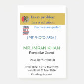 Post-it Notes | Minimalist | Custom | Elegant Klebezettel (Vorderseite)