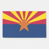 Post-it Notes mit Flagge von Arizona, USA Klebezettel (Vorderseite)