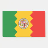 Post-it Notes mit Flagge von Los Angeles, USA Klebezettel (Vorderseite)