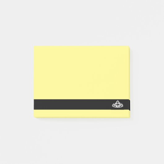 Post-it-Notes-Pageant Tiara Post-it Klebezettel (Vorderseite)