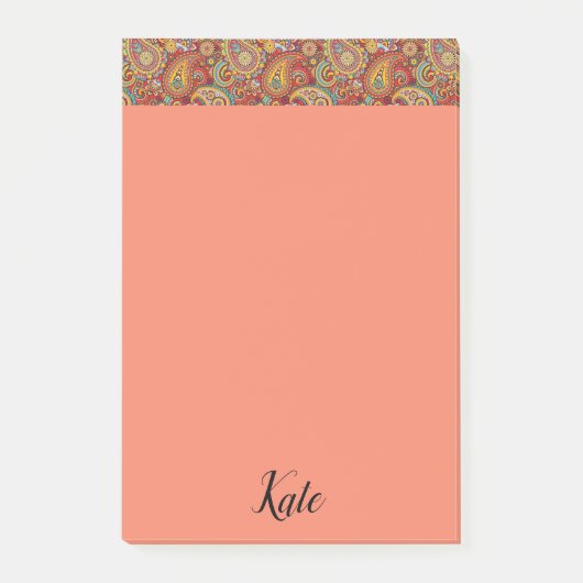 Post-it Notes Paisley Klebezettel (Vorderseite)