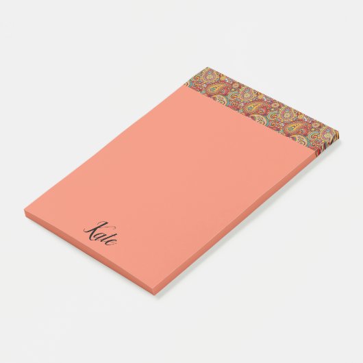 Post-it-Notes Paisley Post-it Klebezettel (angewinkelt)