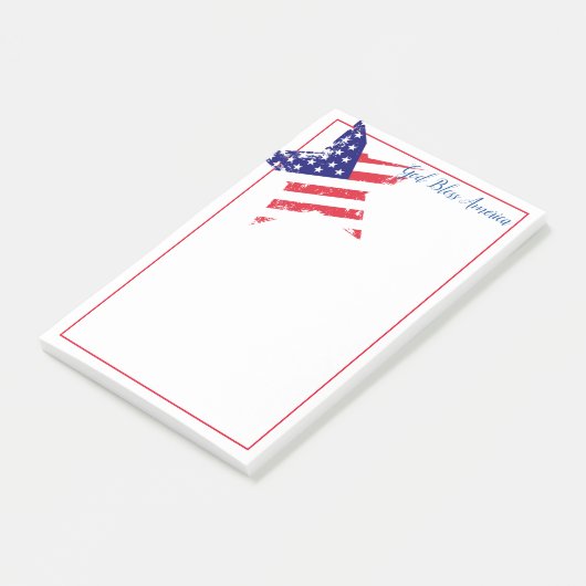 Post-it-Notes-Patriotic Star Post-it Klebezettel (angewinkelt)