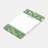Post it Notes-Peacock Feathers Post-it Notes Klebezettel (angewinkelt)