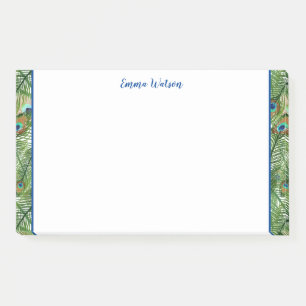 Post it Notes-Peacock Feathers Post-it Notes Klebezettel