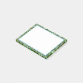 Post it Notes-Peacock Feathers Post-it Notes Klebezettel (angewinkelt)