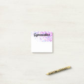 Post-It Notes - Pink and Blue Stars Gymnastik Klebezettel (Auf Schreibtisch)