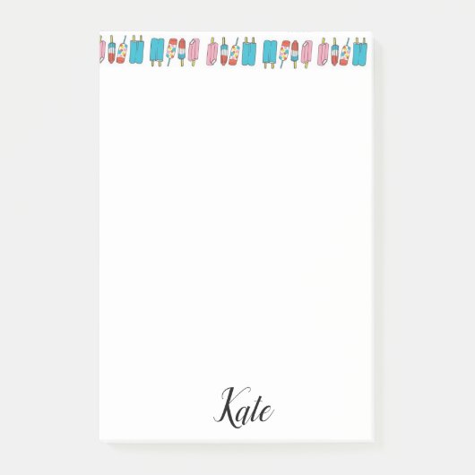 Post-it Notes Popsicles Post-it Klebezettel (Vorderseite)