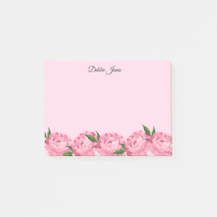 Post-it-Notes-rosa Peony Post-it Klebezettel