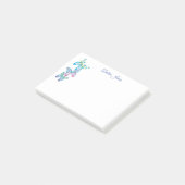 Post-it-Notes-Schmetterlinge Post-it Klebezettel (angewinkelt)