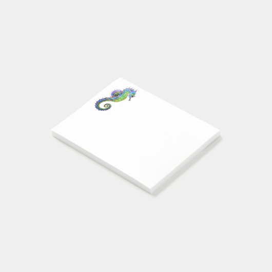 Post-it-Notes-Seepferd Post-it Klebezettel (angewinkelt)