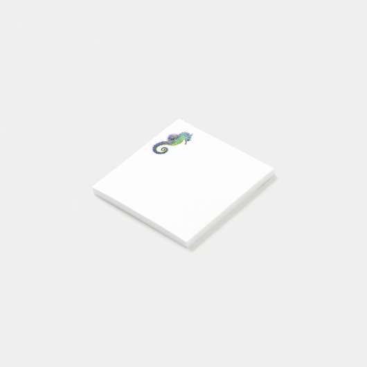 Post-it-Notes-Seepferd Post-it Klebezettel (angewinkelt)