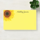 Post-it-Notes-Sonnenblume Post-it Klebezettel (Büro)