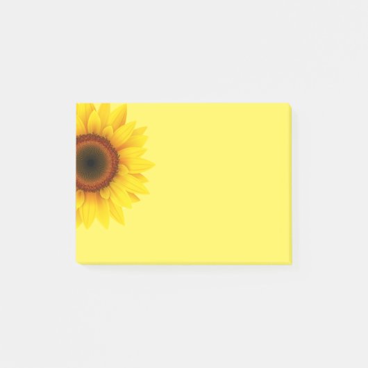 Post-it-Notes-Sonnenblume Post-it Klebezettel (Vorderseite)