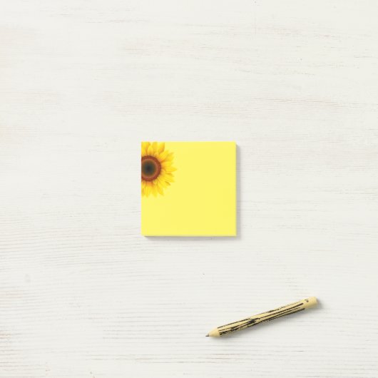 Post-it-Notes-Sonnenblume Post-it Klebezettel (Auf Schreibtisch)