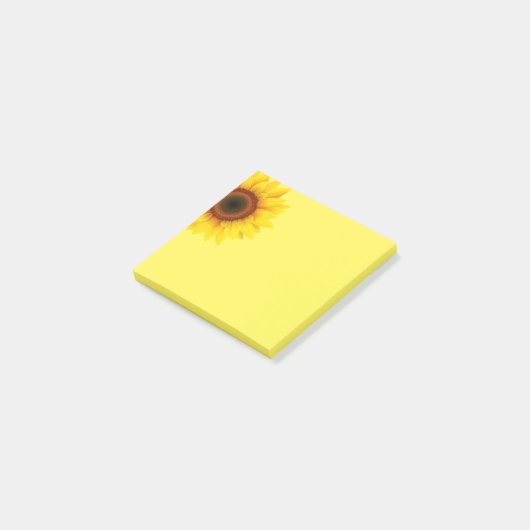 Post-it-Notes-Sonnenblume Post-it Klebezettel (angewinkelt)