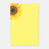 Post-it-Notes-Sonnenblume Post-it Klebezettel (Vorderseite)