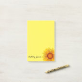 Post-it-Notes-Sonnenblume Post-it Klebezettel (Auf Schreibtisch)
