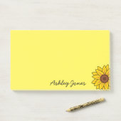 Post-it-Notes-Sonnenblume Post-it Klebezettel (Auf Schreibtisch)