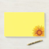 Post-it-Notes-Sonnenblume Post-it Klebezettel (Auf Schreibtisch)