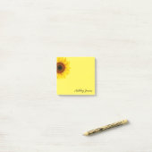 Post-it-Notes-Sonnenblume Post-it Klebezettel (Auf Schreibtisch)