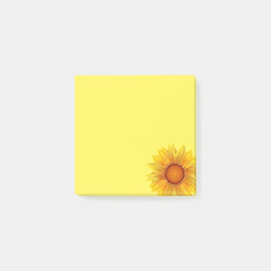 Post-it-Notes-Sonnenblume Post-it Klebezettel (Vorderseite)