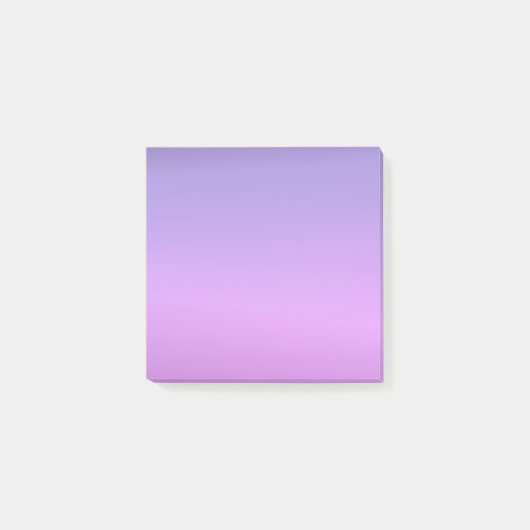 Post-It-Notes: Starry Lila Scenery Stationery Post-it Klebezettel (Vorderseite)