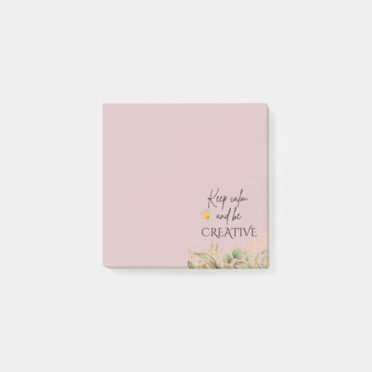 Post it notes | sticky notes | motivational post-it klebezettel (Vorderseite)