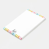 Post-it Notes Streifen Klebezettel (angewinkelt)