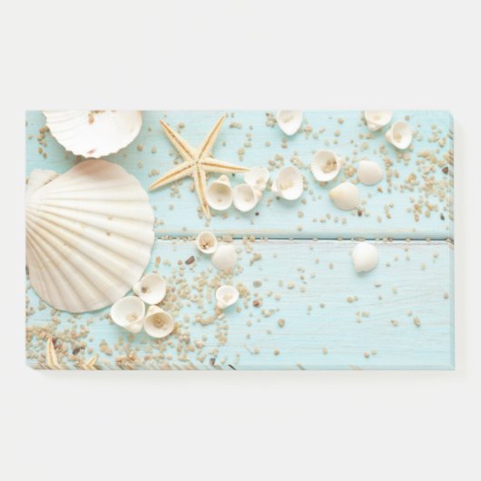 Post-It-Notes - Tag am Strand Post-it Klebezettel (Vorderseite)