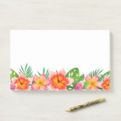 Post it Notes-Tropical Blume Post-it Klebezettel (Auf Schreibtisch)