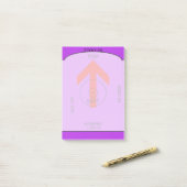post it notes - verb post-it klebezettel (Auf Schreibtisch)
