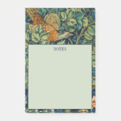 POST-IT NOTES WILLIAM MORRIS "PHEASANT" DESIGN KLEBEZETTEL (Vorderseite)