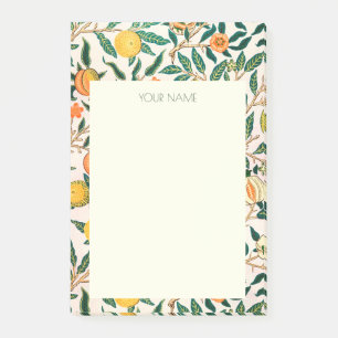 POST-IT NOTES WILLIAM MORRIS YELLOW POMEGRANATE KLEBEZETTEL