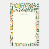 POST-IT NOTES WILLIAM MORRIS YELLOW POMEGRANATE POST-IT KLEBEZETTEL (Vorderseite)