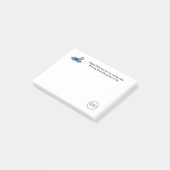 Post it notes - Wir sind keine Tennisbälle Post-it Klebezettel (angewinkelt)