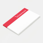 Post-it-Notes-Wisconsin Post-it Klebezettel (angewinkelt)
