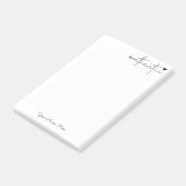 Post-It Notizen (angewinkelt)