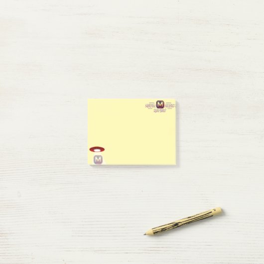 Post-It Notizen (Auf Schreibtisch)