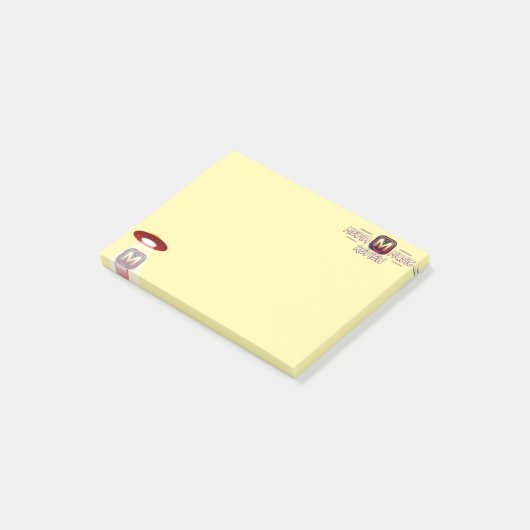 Post-It Notizen (angewinkelt)
