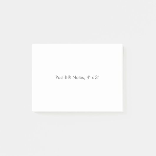 Post-It® Notizen, 10 cm x 7,5 cm Post-it Klebezettel (Vorderseite)