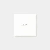 Post-It® Notizen, 7,62 cm x 7,62 cm Post-it Klebezettel (Vorderseite)