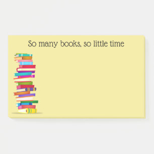 Post-it-Notizen für Bücherliebhaber Post-it Klebezettel