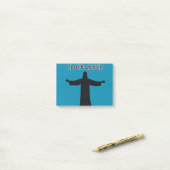 Post-It Notizen ich liebe Jesus (Auf Schreibtisch)