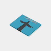 Post-It Notizen ich liebe Jesus (angewinkelt)
